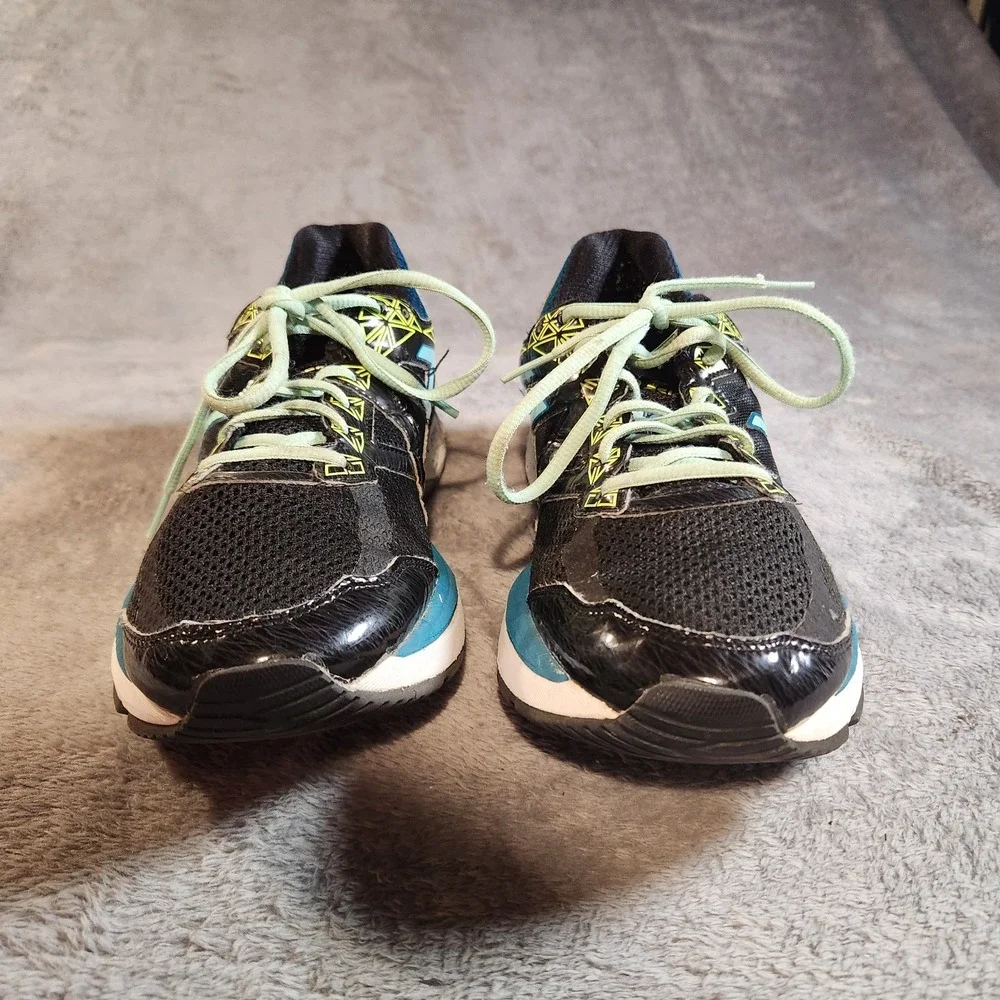 Asics Shoes Mens 11.5 Blue GT-2000 4‎ V4 Running Sneakers Trainers PureGel T656N